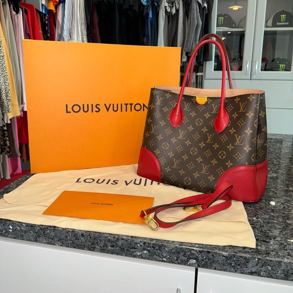 Louis Vuitton Flandrin Handbag Monogram Canvas and Leather - Picture 1 of 11